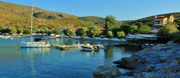 Klima Mega Yacht Anchorage Samos
